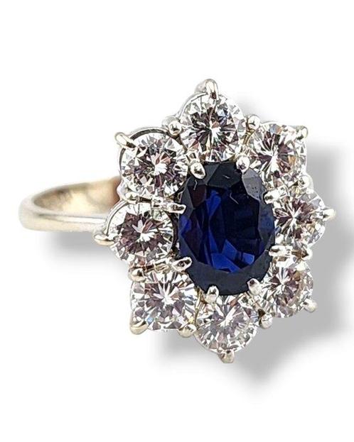 Ring - 18 karaat Witgoud, Prachtige 18K witte gouden ring, Sieraden, Tassen en Uiterlijk, Ringen