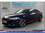 Audi A4 35 TFSI 150PK S-line Pano LED Sfeer Clima PDC €468pm, Automaat, Blauw, Nieuw, Sedan