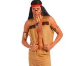 Indianen Vest Heren, Kleding | Heren, Carnavalskleding en Feestkleding, Nieuw, Verzenden