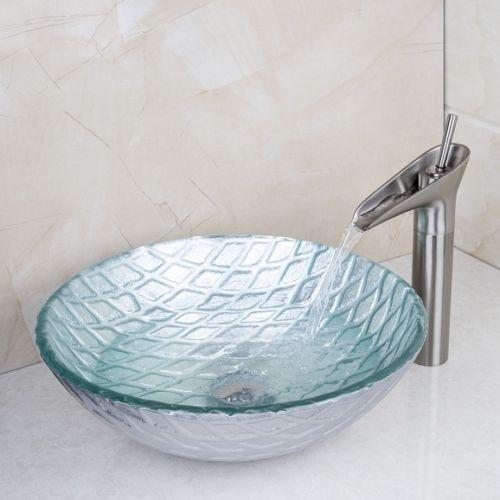 Geborsteld nikkel afgewerkte wastafel kraan Ovi met hand ges, Doe-het-zelf en Verbouw, Sanitair, Nieuw, Verzenden