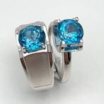 Zonder Minimumprijs - Ring Zilver - 5.00ct. tw. Topaas, Sieraden, Tassen en Uiterlijk, Ringen, Nieuw