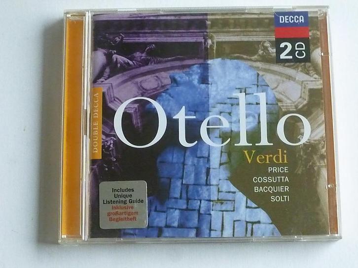 Verdi - Otello / Price, Sir Georg Solti (2 CD), Cd's en Dvd's, Cd's | Klassiek, Zo goed als nieuw, Verzenden