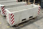 Rockwood® Afzetblok/bloembak beton grijs of antraciet met, Ophalen of Verzenden, Nieuw, Hout