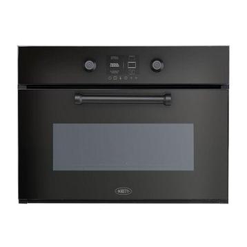 €649 BORETTI MLBC45ZW Combi oven met magnetron 45 cm - Mil beschikbaar voor biedingen