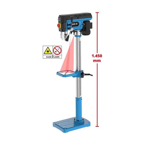 Güde kolomboormachine Vloermodel GSB 20 Laser 500 W, Doe-het-zelf en Verbouw, Gereedschap | Boormachines, Kolomboormachine, Nieuw