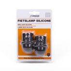 Benson LED fietslamp set - waterdicht silicone - rood/wit..., Ophalen of Verzenden, Nieuw