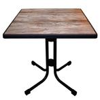Inklapbare Tafel | LIMBURG VINTAGE | Hout/Staal | Houtlook, Verzenden, Nieuw in verpakking