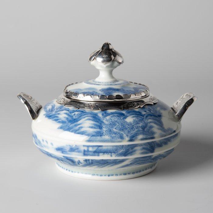 Theekistje / doosje - Porselein - Kangxi (1662-1722), Antiek en Kunst, Antiek | Overige Antiek