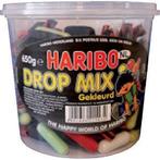 Drop haribo mix gekleurd 650 gram | Pot a 650 gram | 6 stuks, Ophalen of Verzenden