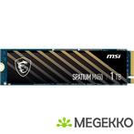 MSI SPATIUM M450 PCIe 4.0 NVMe M.2 1TB V1, Computers en Software, Harde schijven, Verzenden, Nieuw, MSI