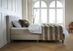 ACTIE! Boxspring Venetië 140 200 Beige, Verzenden, Beige, Nieuw, 140 cm