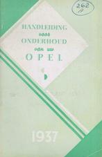 1937 Opel Instructieboekje Handleiding in het Nederlands, Auto diversen, Handleidingen en Instructieboekjes, Verzenden