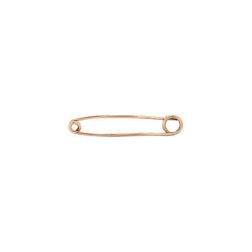Roségouden broche paperclip 14 krt, Sieraden, Tassen en Uiterlijk, Broches, Nieuw, Ophalen of Verzenden
