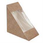 Colpac recyclebare driehoekige kraft sandwichboxen met PL..., Verzenden, Nieuw in verpakking