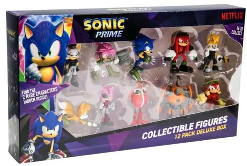 PMI Sonic Prime Collectible Figures Deluxe Box-12-Pack, Verzamelen, Poppetjes en Figuurtjes, Nieuw, Ophalen of Verzenden