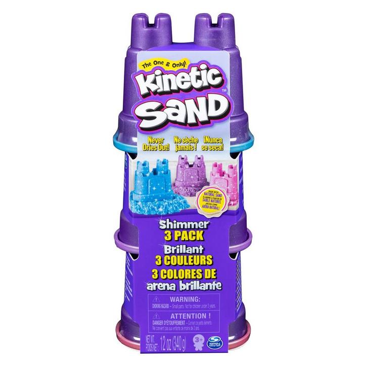 Kinetic Sand - Shimmer Set, 3x113gr., Kinderen en Baby's, Speelgoed | Educatief en Creatief, Ophalen of Verzenden