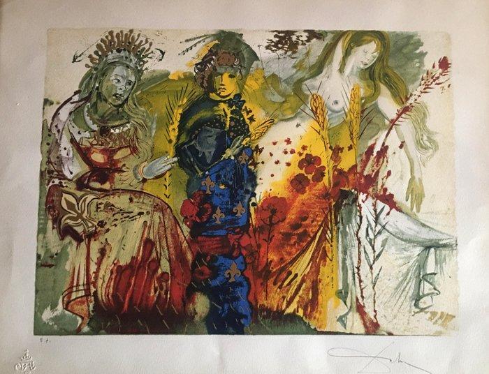 Salvador Dali (1904-1989) - Le quattro stagioni: Estate,, Antiek en Kunst, Antiek | Overige Antiek