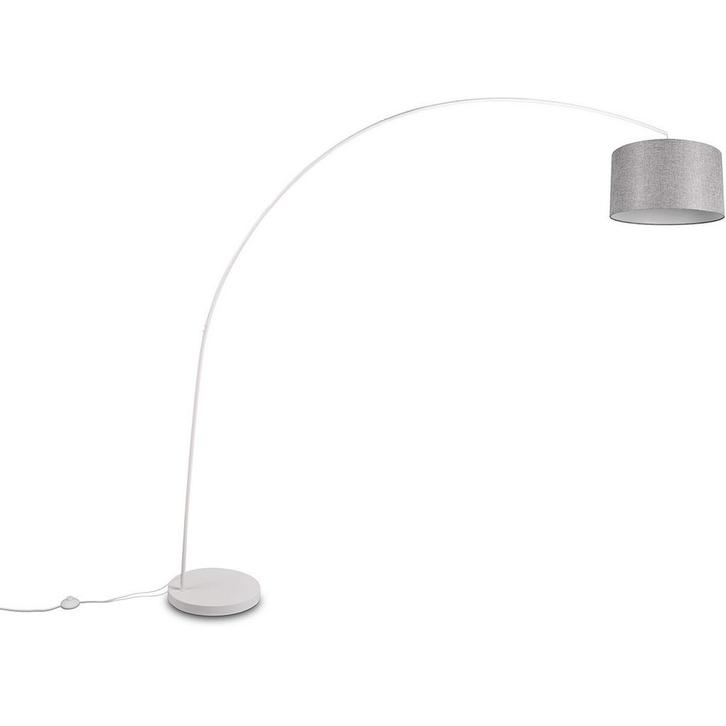 LED Vloerlamp - Trion Yavas - E27 Fitting - Voetschakelaar -, Huis en Inrichting, Lampen | Vloerlampen, Nieuw, Metaal, Ophalen of Verzenden