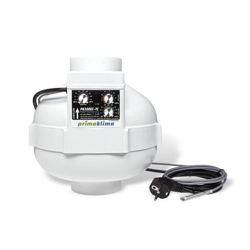 PrimaKlima EC Ø100mm - 580 m3/u - Temp Controller, Doe-het-zelf en Verbouw, Ventilatie en Afzuiging, Nieuw, Ophalen of Verzenden
