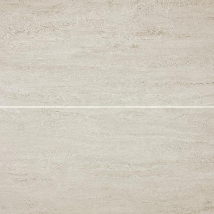 Vloertegel wandtegel travertin creme 60x120 gerectificeerd, Doe-het-zelf en Verbouw, Tegels, Vloertegels, Nieuw, 10 m² of meer