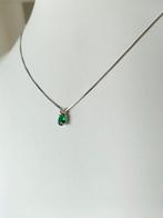 Zonder Minimumprijs - Ketting met hanger Zilver Diamant, Sieraden, Tassen en Uiterlijk, Antieke sieraden