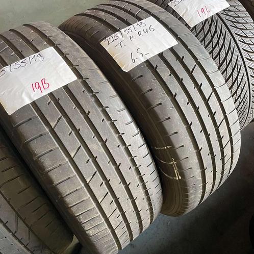 2 x Toyo Proxes 225-55-19 Zomerbanden 6,5mm, Auto-onderdelen, Banden en Velgen, 19 inch, Zomerbanden, 225 mm, Personenwagen, Gebruikt