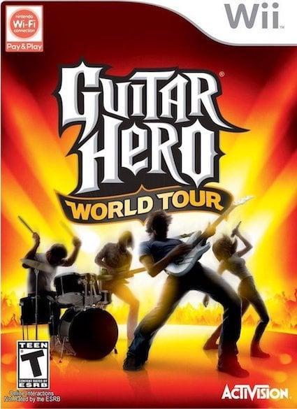 Guitar Hero World Tour (Wii Games) (Nintendo Wii), Spelcomputers en Games, Games | Nintendo Wii, Zo goed als nieuw, Ophalen of Verzenden