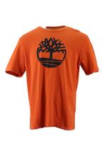 Timberland T-shirt in maat L Oranje, Kleding | Heren, T-shirts, Verzenden, Zo goed als nieuw, Overige kleuren, Timberland
