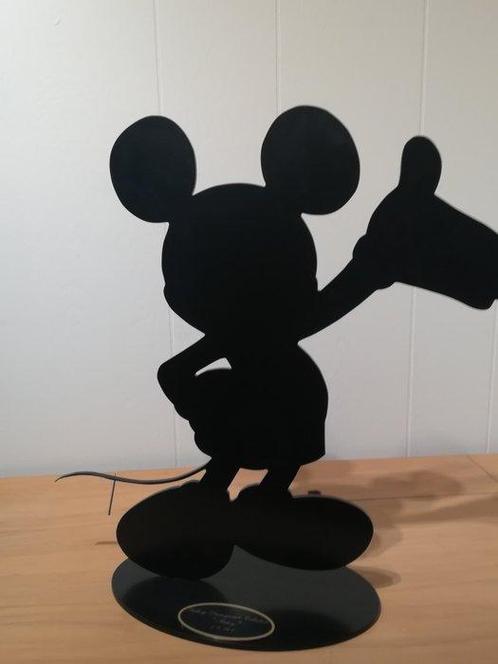 Disney - Beeld, Mickey Mouse Silhouette - 50 cm - Staal, Verzamelen, Disney