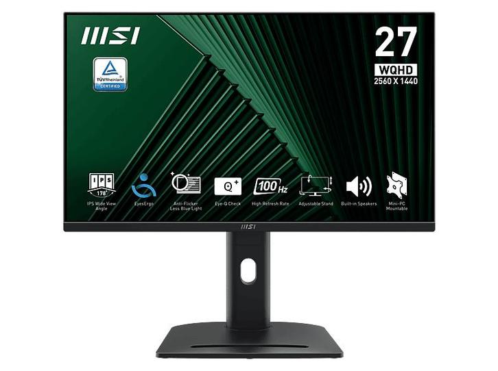 Msi - WQHD  Monitor - 27 inch, Computers en Software, Monitoren, IPS, Overige resoluties, Nieuw, Verzenden