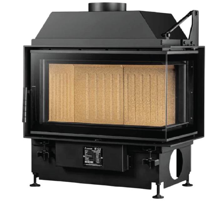 Inbouw Houtkachel Quattro 80 R Rechts Open Side, Huis en Inrichting, Kachels