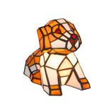 Tiffany hondenlamp – Liggend Hondje in Oranje &, Verzenden, Nieuw