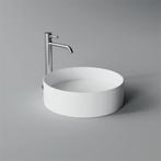 Opbouw Waskom Salenzi Hide Circle 40x12 cm Mat Wit, Ophalen of Verzenden, Nieuw, Overige typen