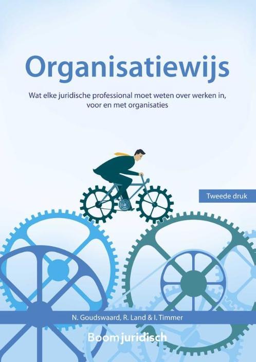 Boom Juridische studieboeken   Organisatiewijs 9789462901926, Boeken, Studieboeken en Cursussen, Zo goed als nieuw, Verzenden