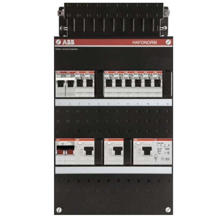ABB busboard groepenkast 1 fase 8 groepen + beltrafo +, Doe-het-zelf en Verbouw, Elektra en Kabels, Ophalen of Verzenden