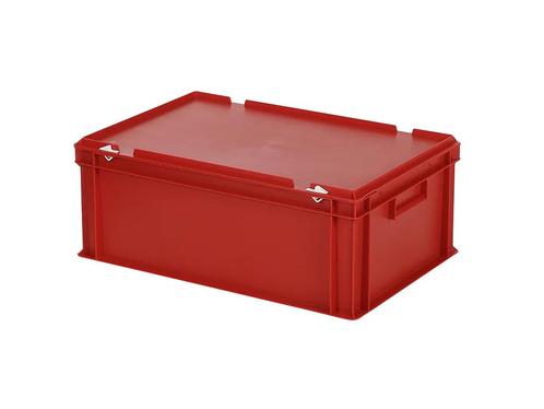 Stapelbak met deksel - 600 x 400 x H 235 mm (gladde bodem) -, Diversen, Overige Diversen, Nieuw, Ophalen of Verzenden