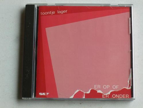 Toontje Lager - Er op of er onder, Cd's en Dvd's, Cd's | Nederlandstalig, Zo goed als nieuw, Verzenden