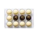 Chocolade Holvorm Halve Bol (12x) Ø50 mm, Verzenden, Nieuw