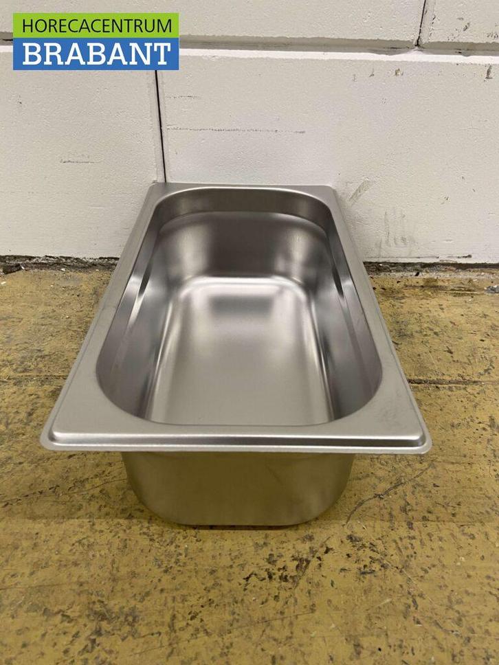RVS Gastronorm bak GN bak 1/3 Diepte 100 mm Horeca, Zakelijke goederen, Horeca | Keukenapparatuur, Nieuw in verpakking, Ophalen of Verzenden