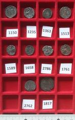 Romeinse Rijk Lot of 17 Æ coins 3rd - 4th century AD (Zonder