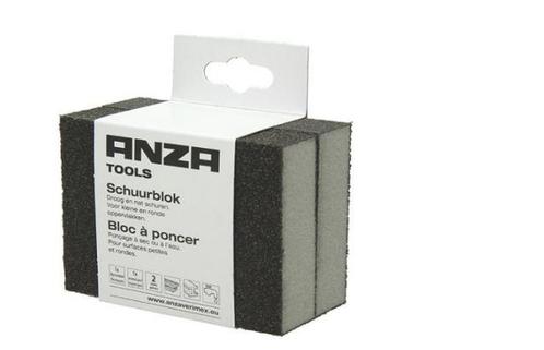Anza Anza flex schuurblok 2 in 1, Doe-het-zelf en Verbouw, Verf, Beits en Lak, Nieuw, Verzenden