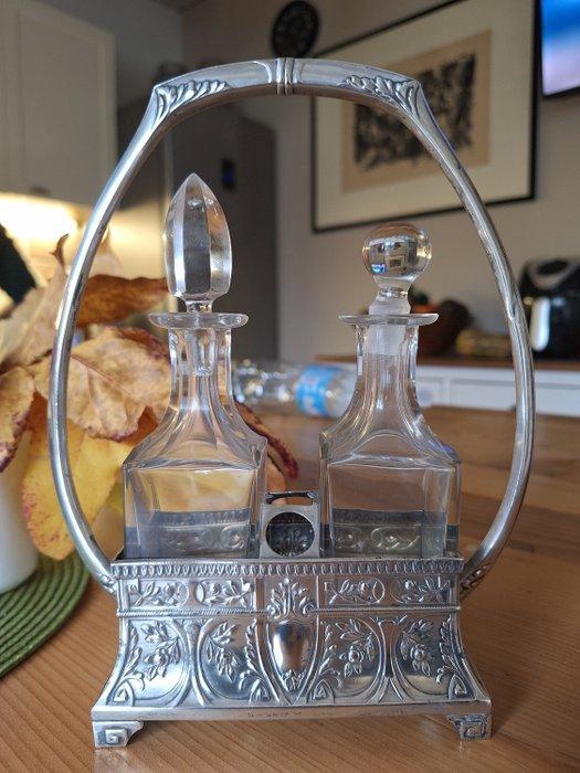 Tafelservies - .800 zilver - Oliera in Argento, Antiek en Kunst, Antiek | Goud en Zilver