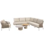 Florence hoek loungeset 6 delig latte rope Taste 4SO, Tuin en Terras, Tuinsets en Loungesets, Ophalen of Verzenden, Nieuw
