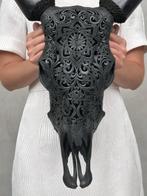 Geen reserveprijs - Authentieke handgesneden Zwarte koeien