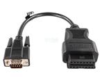 Jaltest Solaris 9 Pins Sub-D - 16 Pins OBD2 Verloopkabel Aut, Verzenden, Nieuw
