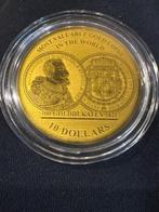 Salomonseilanden. 10 Dollars 2017 100 Golddukaten 1621 ,