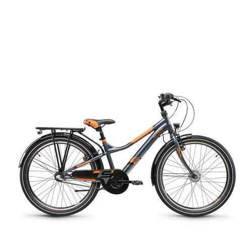 Scool Urban steel ltd 24 3-Speed Dark Grey/Orange Mixed 2025, Fietsen en Brommers, Fietsen | Jongens, Nieuw, Ophalen