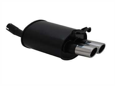 Novus sporteinddemper Mercedes SLK R170 - 2x76mm SR, Auto-onderdelen, Uitlaatsystemen, Nieuw, Verzenden
