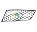 ALFA ROMEO MITO, 2008-2015 - VOORBUMPERGRILLE, zwart, chr..., Verzenden, Nieuw, Alfa Romeo