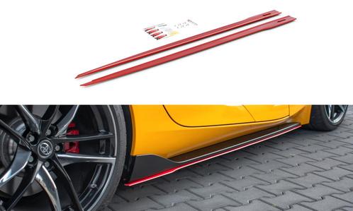 Zijskirts V.2 Toyota Supra MK5 Maxton Glans Rood, Auto-onderdelen, Carrosserie en Plaatwerk, Ophalen of Verzenden